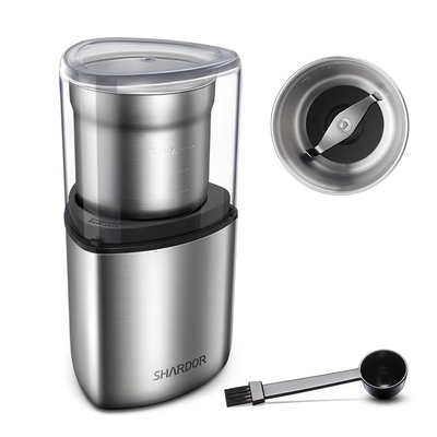 200W piccolo macinacaffè elettrico With Removable Bowl di acciaio inossidabile della macchinetta del caffè 120V