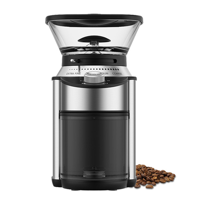luce di Burr Coffee Grinder With Blue LED del caffè espresso 200W e serratura di sicurezza