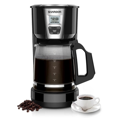 Una macchinetta del caffè bianca programmabile automatica calda di 12 tazze 1.8L della macchina per caffè americano della casa di CM515B
