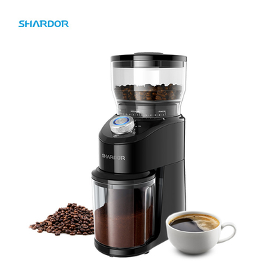Luce blu tazze di sicurezza di Burr Conical Grinder 2 - 12 del LED della serratura dell'ufficio della macchina di caffè espresso