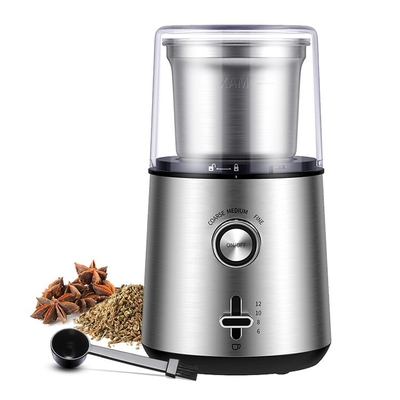Macinacaffè su ordinazione portatile automatico Electric Stainless Steel 180W