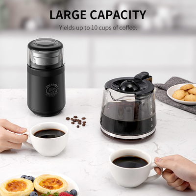 smerigliatrice a pile SS304 Logo Electric Black Pepper Grinder su ordinazione della spezia 70g