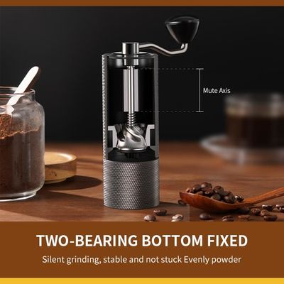 Mini Adjustable Manual Coffee Grinder, macinacaffè Portable della mano di acciaio inossidabile