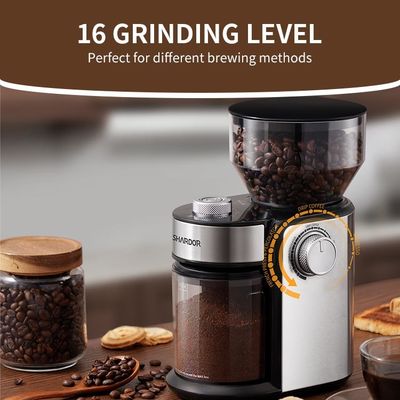 2 - 12 tazze della smerigliatrice elettrica Cg 835s Burr Shardor Coffee Bean Grinder del caffè espresso