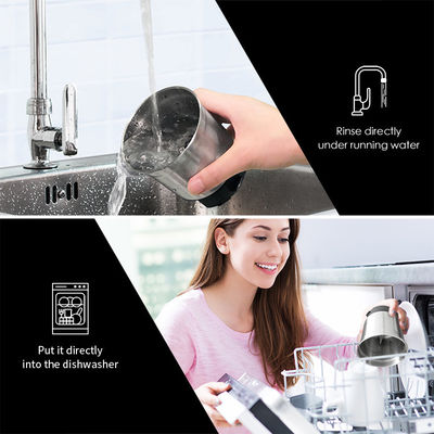 Portatile secco ed umido del macinacaffè ricaricabile d'argento del caffè espresso