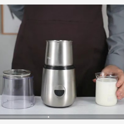 2 in 1 macinacaffè su ordinazione And Milk Frother 2 in 1 latte freddo automatico dei semi