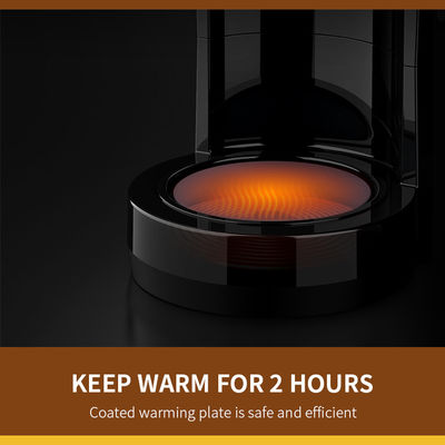 La macchina per caffè americano programmabile automatica versa più tiene le 12 tazze calda