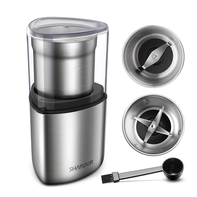 Le doppie tazze aromatizzano la smerigliatrice elettrica Stainless Steel del mulino uso bagnato a secco della macchina per la frantumazione di multi