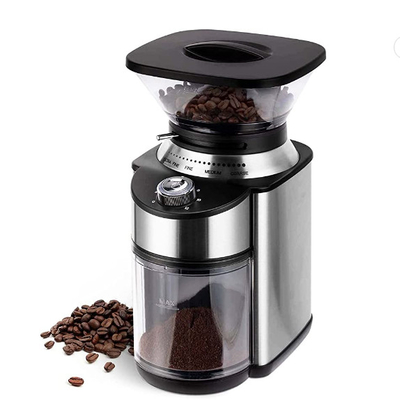 Regolazione conica elettrica della stampa 19 di acciaio inossidabile Burr Coffee Grinder Espresso Coffee