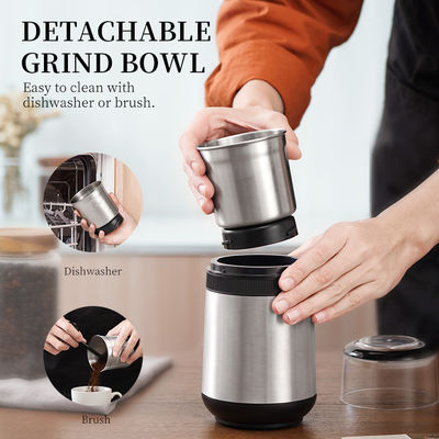 2 tazze smontabili funzione Bean Grinder elettrico regolabile della macchinetta del caffè 200W di multi