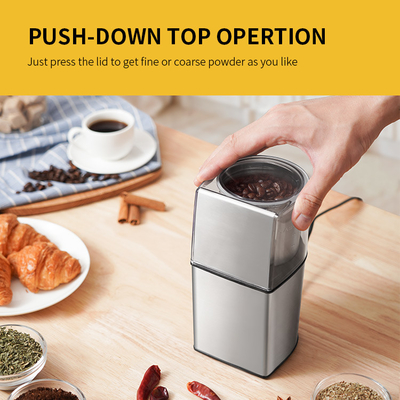 70g caffè senza cordone ricaricabile Bean Grinder With Removable Cups del macinacaffè 200W