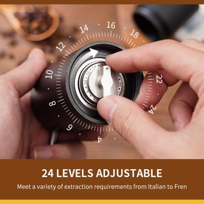 Burr Coffee Grinder Hand Crank manuale manuale Burr For Business Gifts conico