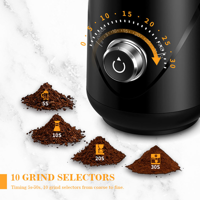 Manopola Burr Coffee Grinder portatile di sincronizzazione di rumore di Db di capacità 70g Burr Mill Grinder 63