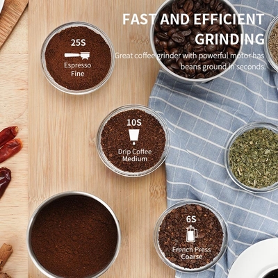 Piccola UL elettrica Mini Electric Coffee Maker di Bean Grinder ETL del caffè del ODM 2 tazze di Removeable