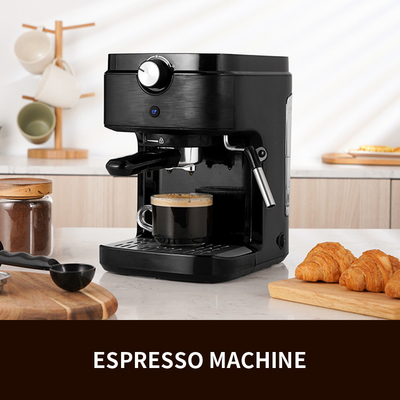 Macchinetta del caffè italiana multifunzionale di Digital del girarrosto del caffè espresso della macchina 0.9L del caffè SS304