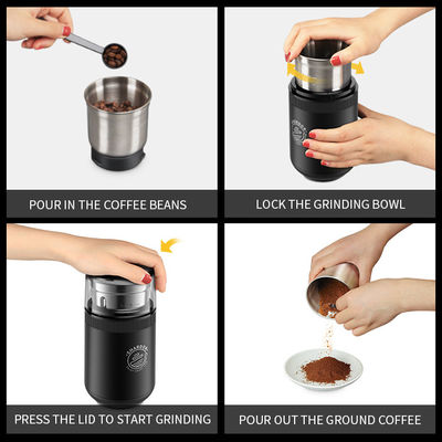 Smerigliatrice grezza Machine Portable Electric contabilità elettromagnetica multifunzionale della spezia del caffè espresso