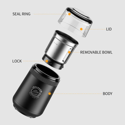 Smerigliatrice grezza Machine Portable Electric contabilità elettromagnetica multifunzionale della spezia del caffè espresso