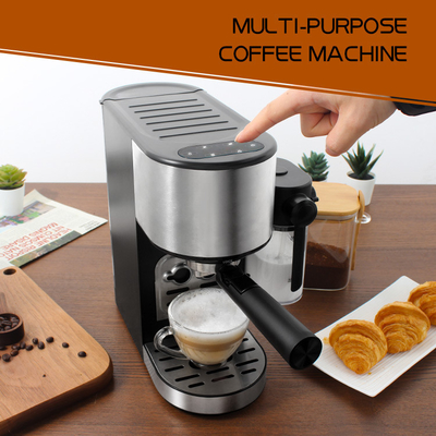 Acciaio inossidabile del caffè espresso del caffè dell'ABS multifunzionale professionale della macchina con latte Frother
