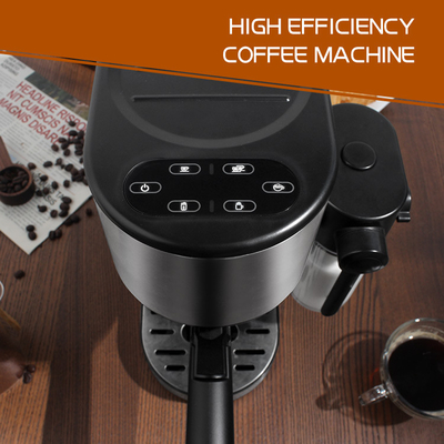 Acciaio inossidabile del caffè espresso del caffè dell'ABS multifunzionale professionale della macchina con latte Frother