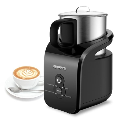 Latte bianco Frother 200W 4 del caffè espresso in 1, creatore elettrico automatico della schiuma del caffè