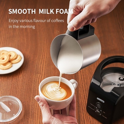 Latte bianco Frother 200W 4 del caffè espresso in 1, creatore elettrico automatico della schiuma del caffè