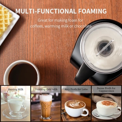 Latte bianco Frother 200W 4 del caffè espresso in 1, creatore elettrico automatico della schiuma del caffè